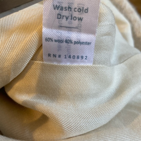 Marine Layer Full Zip Wool Peacoat: Size Extra Small - Picture 10 of 10